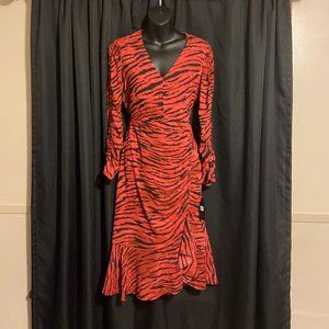 NWT Rachel Roy Tiger print dress